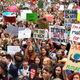 A climate strike in Sydney, Australia.